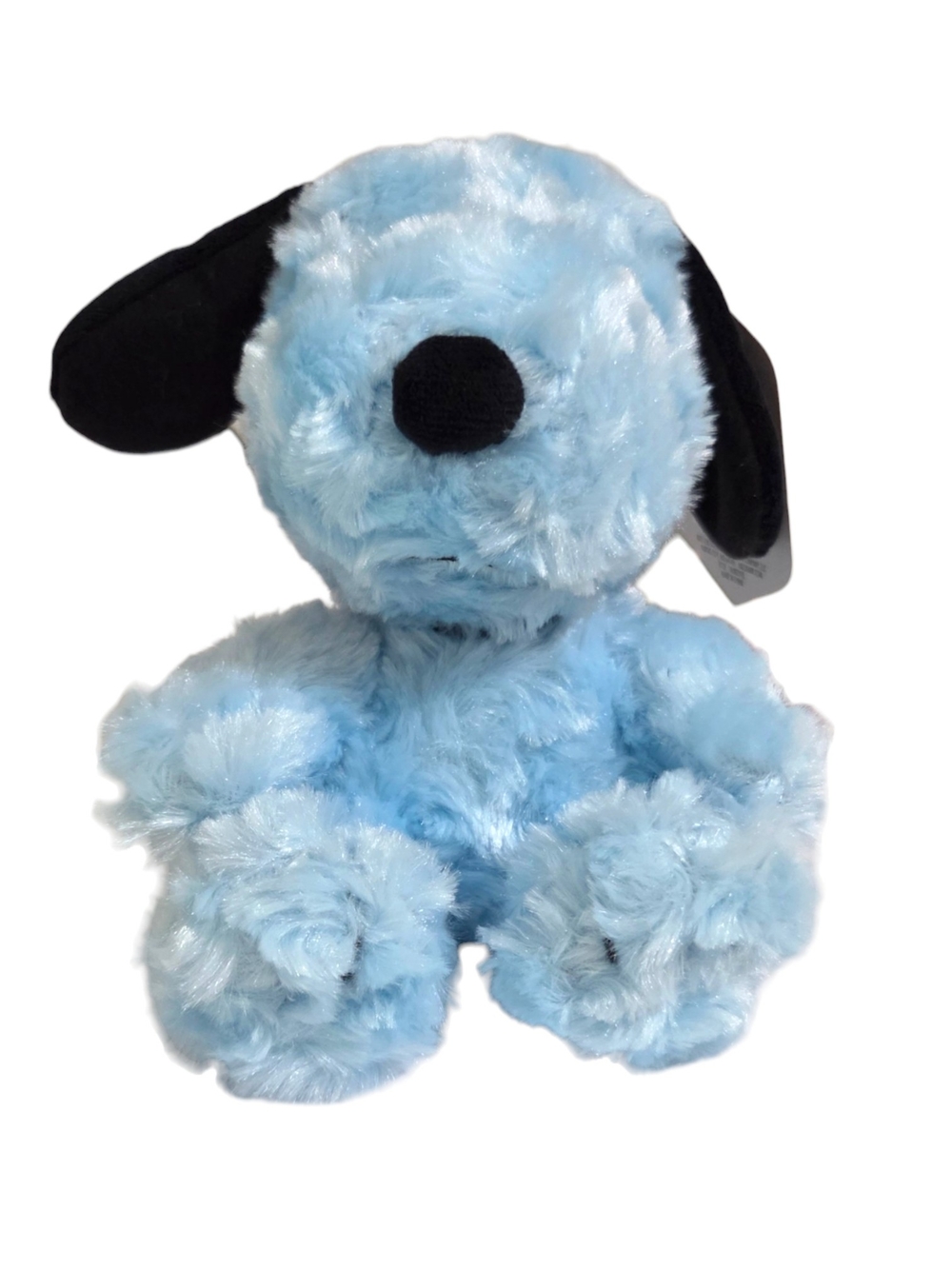 Hallmark Peanuts Snoopy Curly Plush Light Blue Black 6 Inch NWT 2022 - Picture 5 of 11